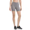 L-2064 High-Rise Yoga Byxor Outfit Med T-Line Naken Känsla Elastisk Tight Womens Fitness Hot Byxor Sportkläder Slim Fit Sports Shorts