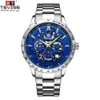 lmjli-TEVISE Montre Multi-Fonction Automatique Hommes d'affaires Montre Montre Mécanique Tourbillon Évider Montre-Bracelet de Sport Étanche Montres pour Hommes