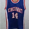 Niestandardowe 009 Młodzieżowe kobiety # 14 Oscar Robertson Cincinnati Royals Blue Basketball Jersey Rozmiar S-5XL lub niestandardowa Jersey Number