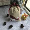 Bolsa de presente de Natal Ping'an Fruit Fruit Bags Bolsas Laoren Linho como tecido Bagristmas Decorações Doces Bagzc395