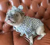 Hond denim shirt met 4 seizoenen schattige huisdier kat hond jas kleine medium honden teddy pug