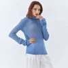 See Through White Sweater For Women Turtleneck Long Sleeve Slim Casual Sweaters Female Fashion Clothing 210524