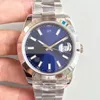 U1 Factory ST9 Watch 41 mm GD2813 Automatyczny ruch Sliver Diwal Sapphire Saphire ze stali nierdzewnej Bransoletka zegarków zegarek na rękę męskie zegarek