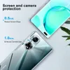 Ultra tunna silikonfall för Huawei ära 50 Pro Se Lite Clear Soft Back Cover Shock Full Full Camera Protection Funda TPU