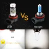 H8 H11 LED-lampen HB4 9006 HB3 9005 Mistlampen Rijden 3030SMD Tail Lamp Auto Licht Parkeren 1250LM 12V - 24V Auto 6000K White