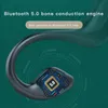 Bluetooth 50 G100 Hitech Casque sans fil Écouteurs à conduction osseuse Casque de sport en plein air avec microphone mains Casques3164706