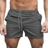 The summer men's beach pants pure color fashion casual tether shorts 210716