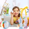 DHL Easter Bunny Gnome com bonecas de cenoura artesanal enfeite de pelúcia enfraquecia enfuraria boneca de pelúcia pequeno gnomos decoração de primavera Decoração do feriado doméstico brinquedos