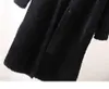 Women's Fur & Faux 2021 Long Real Coat Winter Jacket Women Natural Wool Double Faced Genuine Leather Merino Sheep Outerwear