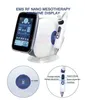 3 i 1 EMS Machine EMS + RF + Needle Free Import Water Meso Facial Nano Microneedle Injection Anti Aging Mesotherapy Gun