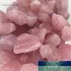 50-600g Natural Crystal Quartz Minerals Specimen Rose oregelbunden form grov sten sten reiki helande hem dekoration