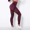 Rooftrellen 20%Spandex Hollow Mesh Legging Seamless Knitted High Waist Stripe Pants Slim Push Up Fitness Leggins 210910