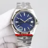 6 Style Top Quality Watches K6F 4500V/110A-B128 41mm Overseas Cal.5100 Automatic Mens Watch Sapphire Blue Dial Stainless Steel Bracelet Gents Sports Wristwatches