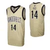 Nik1 NCAA College Vanderbilt Commodores baskettröja 0 Saben Lee 1 Dylan Disu 2 Scotty Pippen Jr 3 Maxwell Evans Custom Stitched