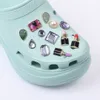 Alliage Diamants en forme de cœur Design Design Charms en métal pour Sandales Chaussures Décoration Cadeaux