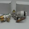 Brass 2 way Straight thermostatic radiator for heating system temperature controller energy save 30-70degree 210727