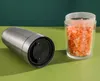 Gravity Electric Salt Pepper Grinder, Automatisk Mill Battery-Managed med justerbar grovhet, LED-ljus, köksredskap RRE10772