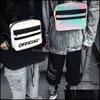 Utomhussporter OutdoorOutddoor Väskor Säljer Rainbow Reflekterande bröstväska Mtifunktionell Vest Style Män Kvinnor Drop Leverans 2021 D52ZU