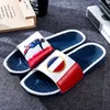 World Cup Football Star Sports Slippers Merk Designer Heren Kleur Afdrukken Rubber Sandalen Strandlide Antislip Flip Flops Indoor Outdoor Schoenen Maat 40-45