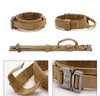 1.5 inch tactical dog collars outdoor traction pet collar military medium and large dogs training