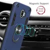 Fodral för Samsung Galaxy J2 Pro J4 J6 J8 2018 A6 A8 Plus Armour ShockoProof Case Magnetisk Ring Stand Hårdt PC Skyddskåpa