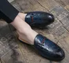 Chaussures habillées pour hommes en cuir tissé Oxford pour hommes mocassins Italie noir bleu Derby formel demi designer chaussure de mariage grande taille 38-46