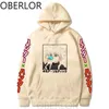 Killua Zoldyck Anime Manga Black Hoodie Kawaii Hunter X Hunter Hoodies Sweatshirt Bluzy Tops Män Kvinnor Pullovers Unisex kläder x0629