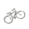 Fietsflesopener Leuke sleutelhanger Metalen Zinklegering Sleutelhanger voor Fiets Lover Bruiloft Gunst Party JJD10018