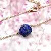 Irregular Natural Crystal Stone Handmade Pendant Necklaces Link Chain Chokers For Women Girl Fashion Party Club Decor Jewelry