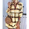 Casual Women Dresses Boho Mini Light Summer Dresses Plus Storlek Everyday Dresses Feminine Kläder 2021 x0521