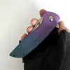 Ограниченная настройка версия Hokkaido складной нож Dazzle Titanium Hands High Hardness Satin M390 Flipper ножи наружные тактические охотничьи инструменты Pocket EDC