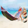 Наружная мебель Canvas Color Fabry Wood Spreater Bar Date Hammock палатка для кемпинга Путешествие детские свинг -кровать две части PA6728395