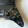 Upgrade Prewired Black HSH Guitar Pickguard LP Alnico 5 Pickups Set 4 Single Cut Switch 20 Toni Più funzioni per FD Guitar Welding Harness