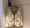 21 Modemerk Designer Truien nieuwe vrouwelijke losse jas bruin presbyopie volledige print trui jas luie wind losse vest top