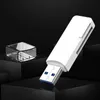 2 IN 1 Speicherkartenleser USB3.0 Micro SD TF Transflash-Laufwerk Multikarten-Brenner-Adapter-Konverter-Tool für Laptop-Zubehör
