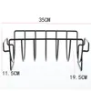 Non-stick Rib Shelf Stand Grilling BBQ Chicken Beef s Rack Basket Barbecue and Roast Stainless Steel 210423