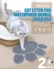 cleaning cat litter box