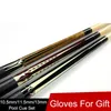 Billiard Pool Cue Maple Shafts 10.5/11.5/13mm Tips Center Joint Cues Stick With Black Case Set China 2021