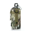 Bolsa de botella de agua táctica Molle 1000D Nylon impermeable viaje al aire libre Camping hervidor mochila deportes con accesorios colgantes bolsas 7159294