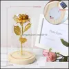 装飾的な花の花輪お祝いパーティー用品バレンタインギフトのための木製ベースのガラスドームのホームガーデンメディウムレッドローズランプ