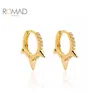 real gold earring hoops