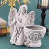 American Style Resin Stone Preghiera Angel Angel Fioriera Giardino Succulente Pot Plant Holder per Decorazioni per la casa Decorazioni