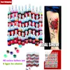 40 cores 5ml fornecimento de tinta de tatuagem profissional 1oz tintas de tatuagem pretas 30ml pigmento de cor para arte corporal maquiagem permanente