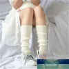 Kvinnors Koreanska Stickad Candy Färg Fyra Årstider Japanska Små Färsk Strumpor Mellanliggande Tube Stretch Solid Färg Stack Socks Leg Prote