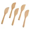 NaturalCheese Tools Bambus-Buttermesser für Zuhause, Gebäck, Creme, Kuchen, Dekorationswerkzeug, Käsemesser, Fülllöffel, T2I51879