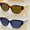 Women cat eye sunglasses woman 22545 plate frame designer glasses fashion metal chain mirror legs top UV400 protective b9460552