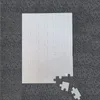 Puzzle di sublimazione in bianco A4 con 120 pezzi DIY Heat Press Transfer Crafts Puzzle per bambini Bambini Festa di compleanno Regalo H0Red 2025 V2