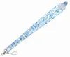 Mode Little Daisy Flower Key lanyard Solros Bil Nyckelring ID-kort Pass Mobiltelefon Nyckelring Badge Hållare Smycken