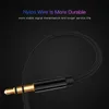 Cable AUX Cable de extensión de audio de 3,5 mm Jack 1 m 3 pies Cable de auriculares macho a hembra para altavoz de auriculares de coche