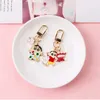 Fashion Cartoon Anime Key Chains Cartoon Cute Car Bag Pendant Keychain Couple Key Holder Charm Keyring Jewelry G1019